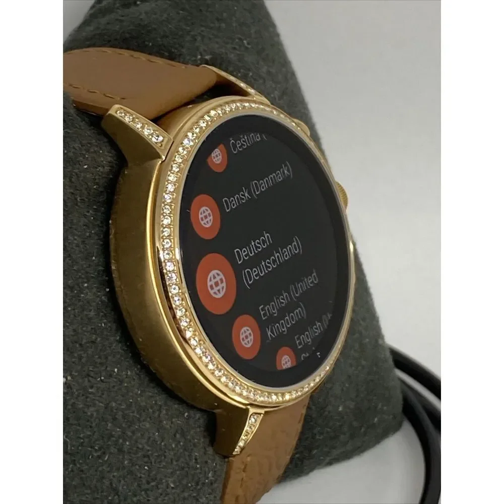Fossil Gen 4 Authentic Digital Dial Smart Watch Custom Band FTW6011 CO254